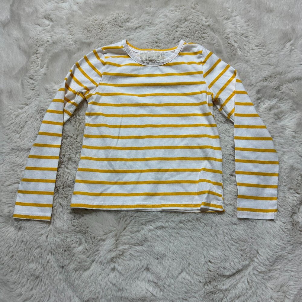 Btween Yellow stripped long sleeve shirt - 5